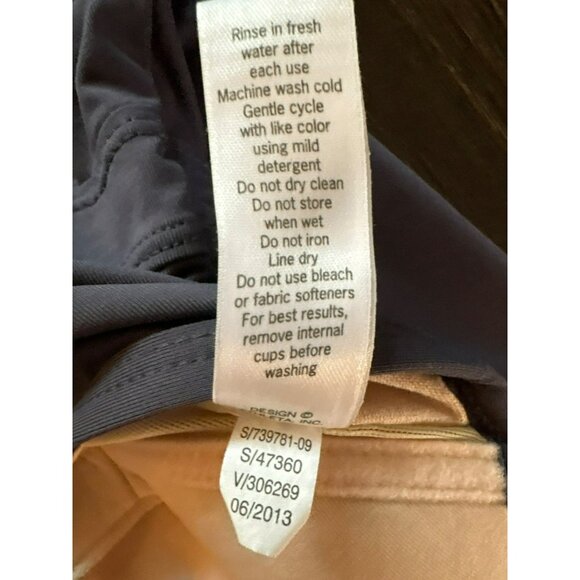 Athleta Shorebreak Gray Adjustable Racerback Athletic Dress With Built-In Bra Si - Picture 8 of 8